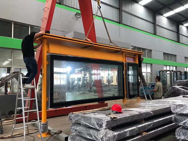 陜西公交站臺候車亭發(fā)貨 陜西公交站臺候車亭發(fā)貨