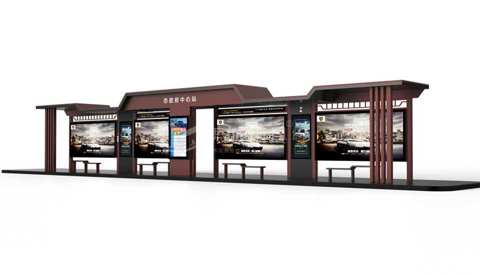 公交候車(chē)亭